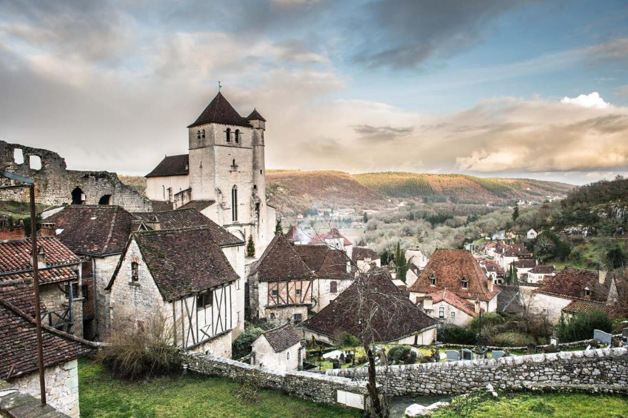Chambre D'Hote Et Gite De Cantagrel Saint-Cirq-Lapopie Exterior foto